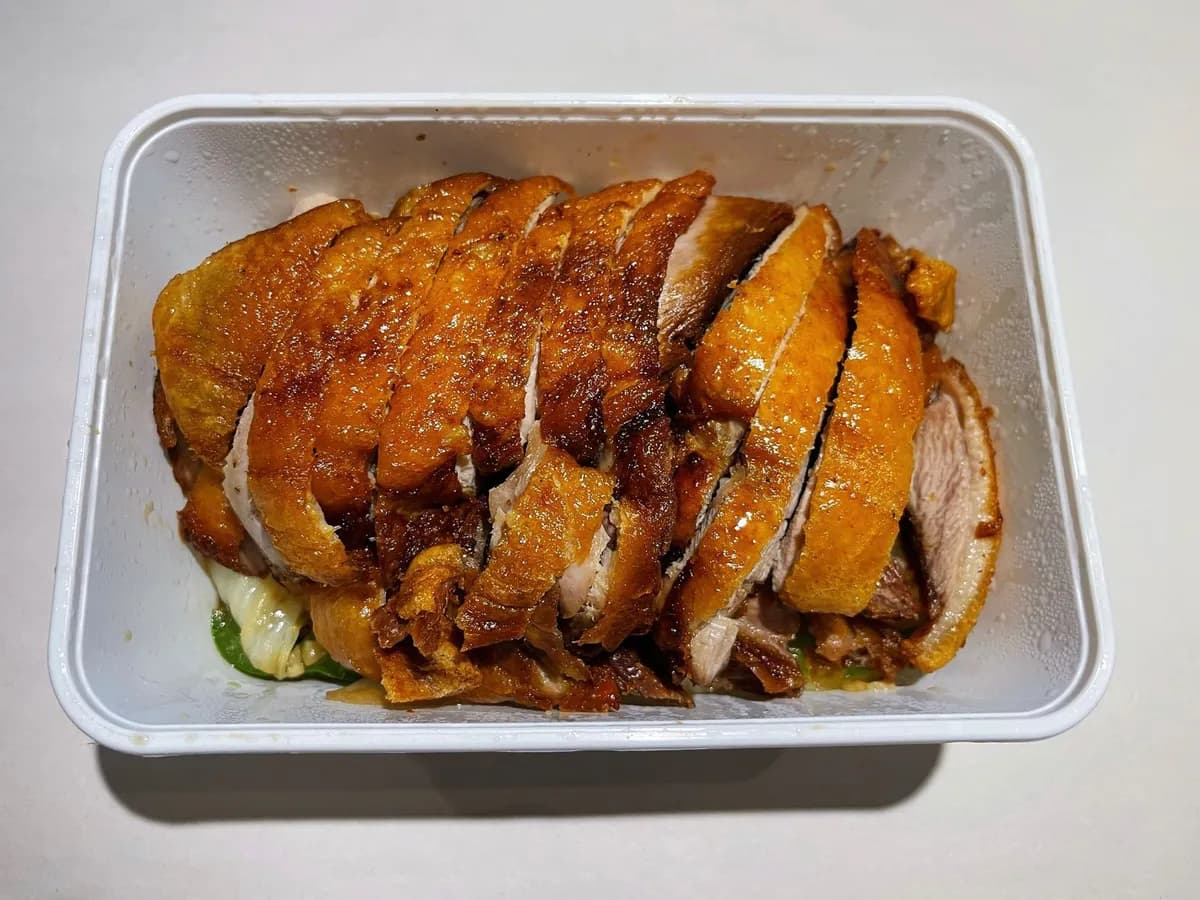 Geroosterde eend in Pekingstijl